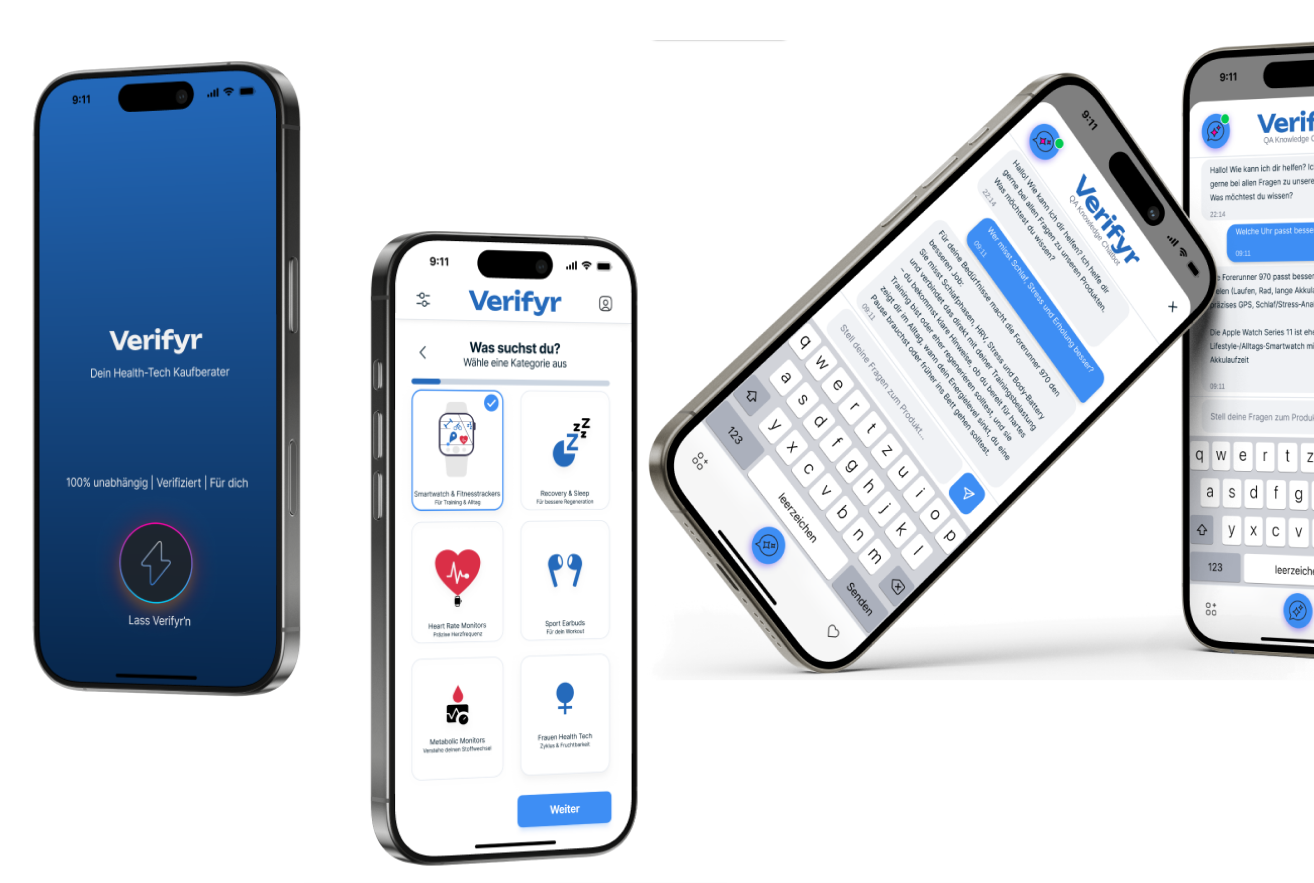 Verifyr health-tech product prototyping and validation